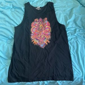 Men’s Tank with Colorful Graphic